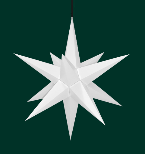 Weihnachtsstern Weiß